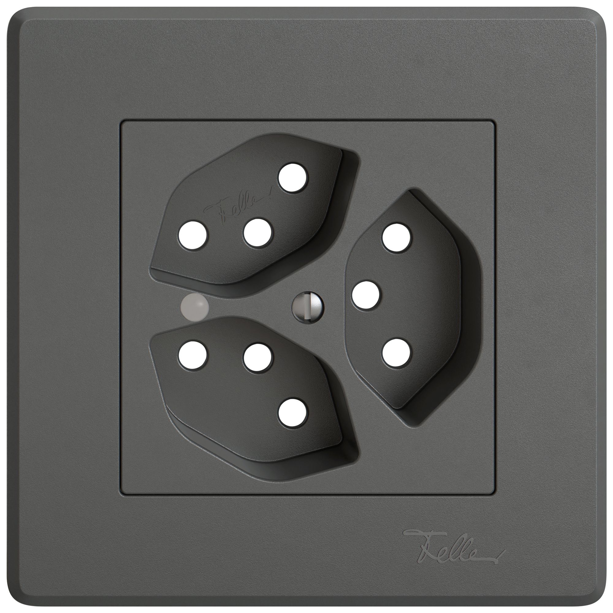 UP-Montageset EDIZIO.liv SNAPFIX® für 3×T13 mit Frontlinse dgu