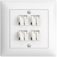 Presa INC audio FMI 4×bianco morsetto per 4 altoparlante