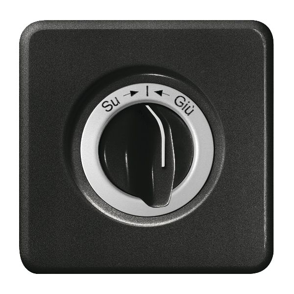 UP-Frontset Su-I-Giu schwarz, für Schwenktaster FH