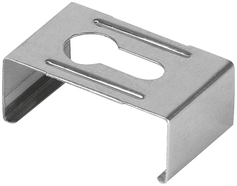 Clip de fixation LDV PM03/MB, pour profilé d'angle PM03, argent