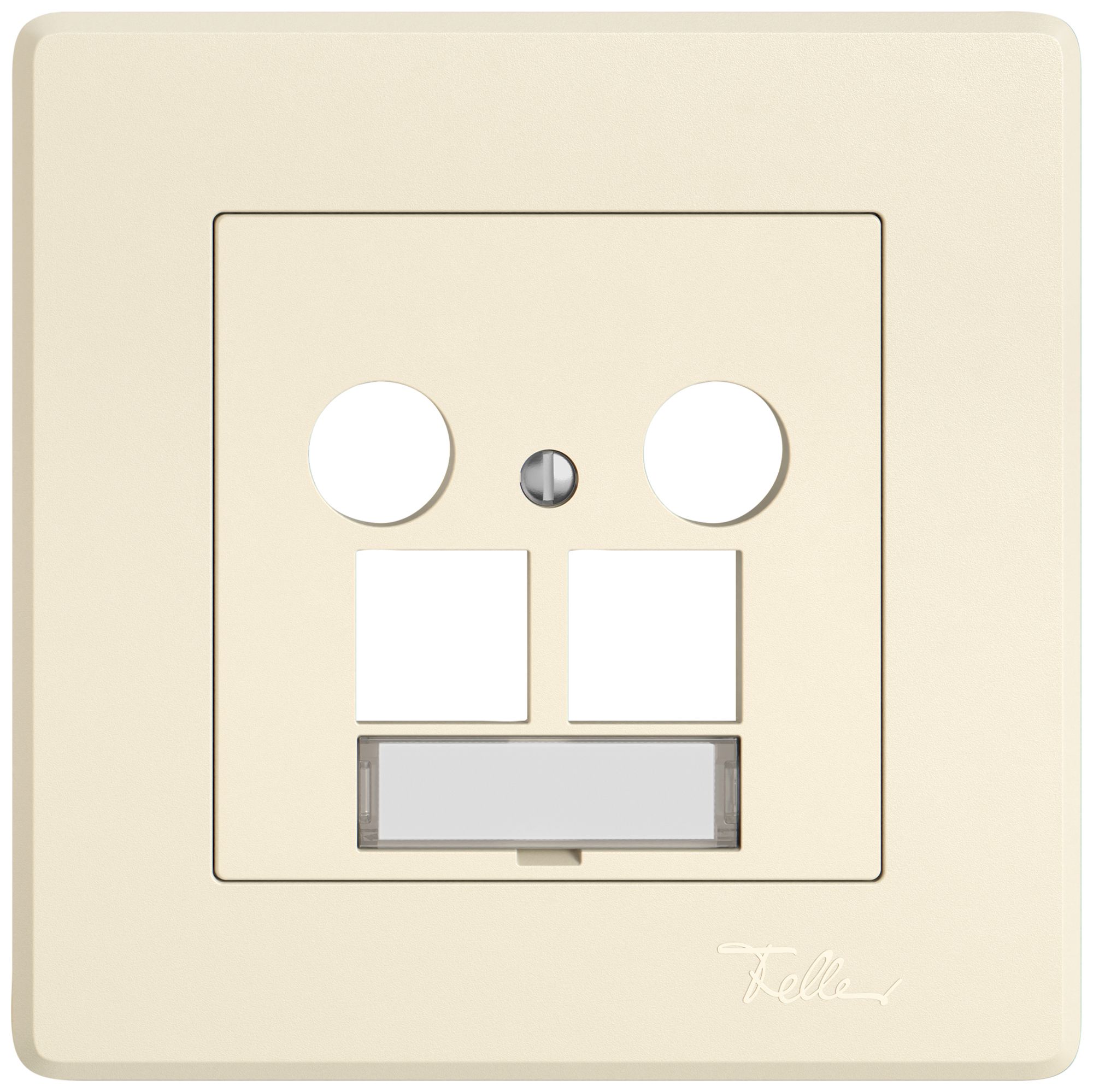 Kit de montage ENC EDIZIO.liv EASYNET SNAPFIX® pour prise multimédia cr