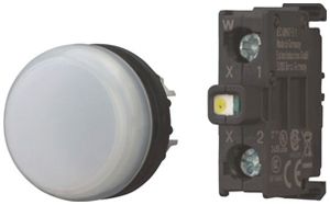 Avvisatore luminoso Eaton RMQ-Titan M22-L-W-LEDC230 85…264VAC bianco IP67/IP69K