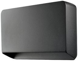 Applique LED SG Arlon 10W 920lm 827 IP65 REG 270×150×47mm nero