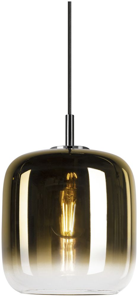 Pendelleuchte SLV PANTILO 20 E27 15W DIM direkt gold/chrom