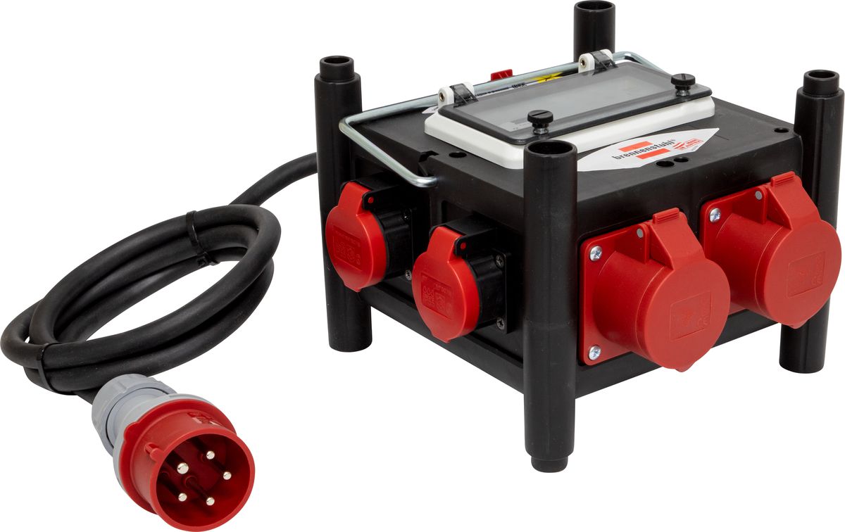 Stromverteiler Brennenstuhl 2×FI+3×CEE16+2×T23+2×T25 2m 5×4mm²