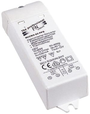 Transformator SLV FN MINITRAFO 1, 12V 60VA weiss