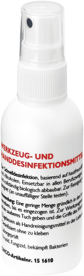 Désinfectant pour outils et mains CIMCO 75ml min.79% d'alcool