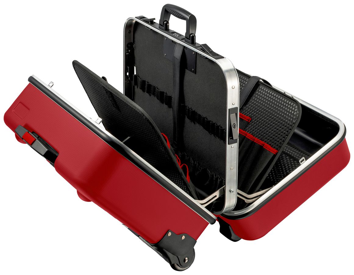 Valise d'outils KNIPEX "BIG Twin Move RED" Elektro, vide