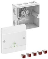 Scatola di derivazione AP Spelsberg Abox 040-4²/w 102×102×57mm IP66 bi