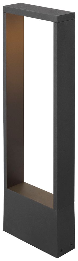 LED-Wegeleuchte SLV FLATT 10W 650lm 2700K IP65 620×180×60mm schwarz