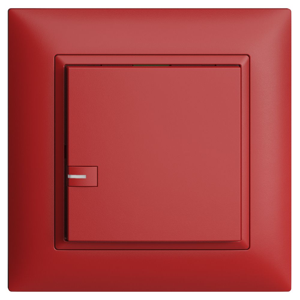 Poussoir KNX RGB ENC EDUE FMI, 250mW, a.LED RGB, 1×poussoir, comm.1×touche, ber