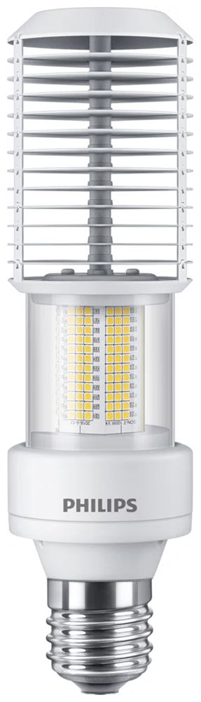 Lampe LED Philips MASTER E40 85…95V 50W 9000lm 4000K Ø71×262mm clair