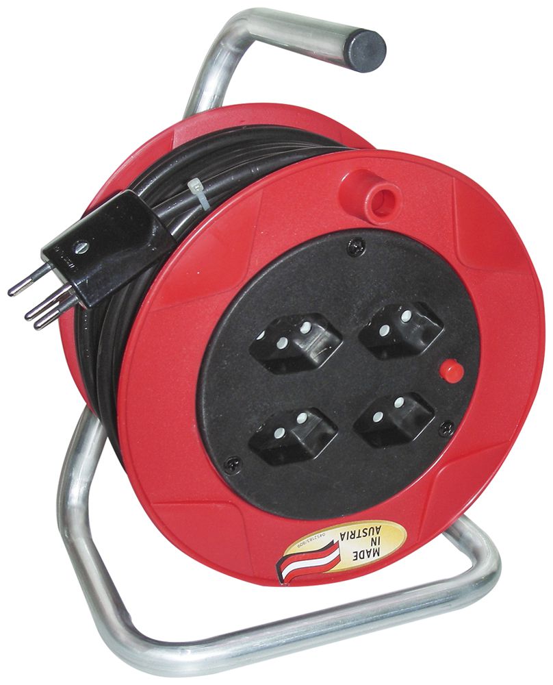 Enrouleur de câble BAT ST 180 Ø180mm 4×T13 20m H05VV-F 3×1mm² no