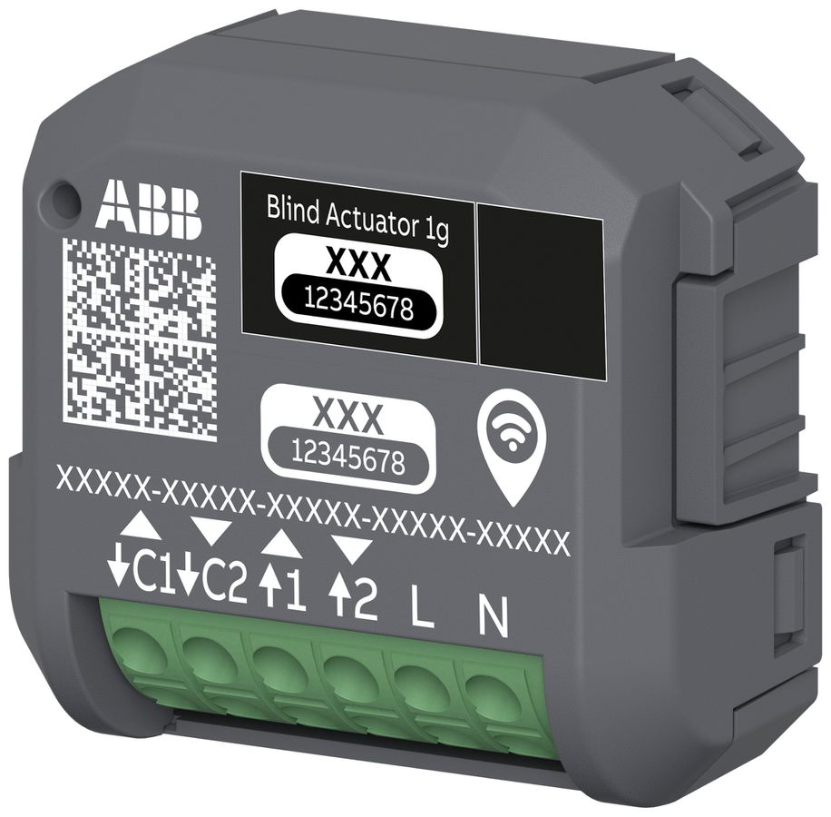 Attuatore per persiana INS RF ABB-free@home 62831 U-WL-500 1-volte 4A/230VAC