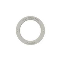 Kennscheibe NEVO, f.Drehschalter, 0-Waschmaschine-0-Tumbler, lichtgrau