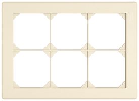 Intestazione INC EDIZIO.liv SNAPFIX® 2×3 per combinazioni a libera scelta crema