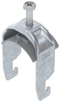 Fixation rapide BET 2056 pied à U mat.synthétique 34…40mm 1×câble acier Zn-ch-im