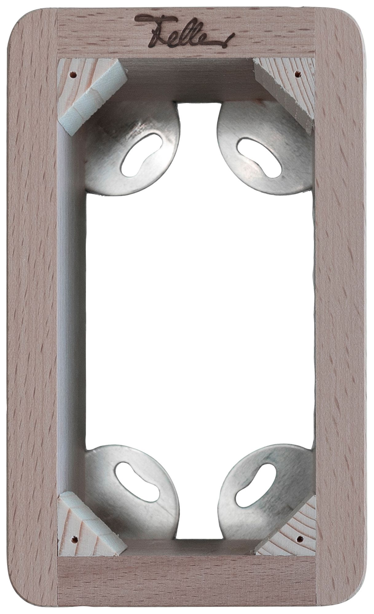 Cadre AP STANDARDdue SNAPFIX® 2×1 150×90mm