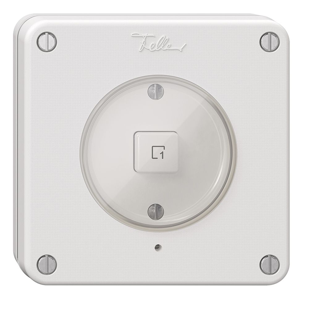 Poussoir scène ENC 1 scène/1T NEVO Wiser blanc