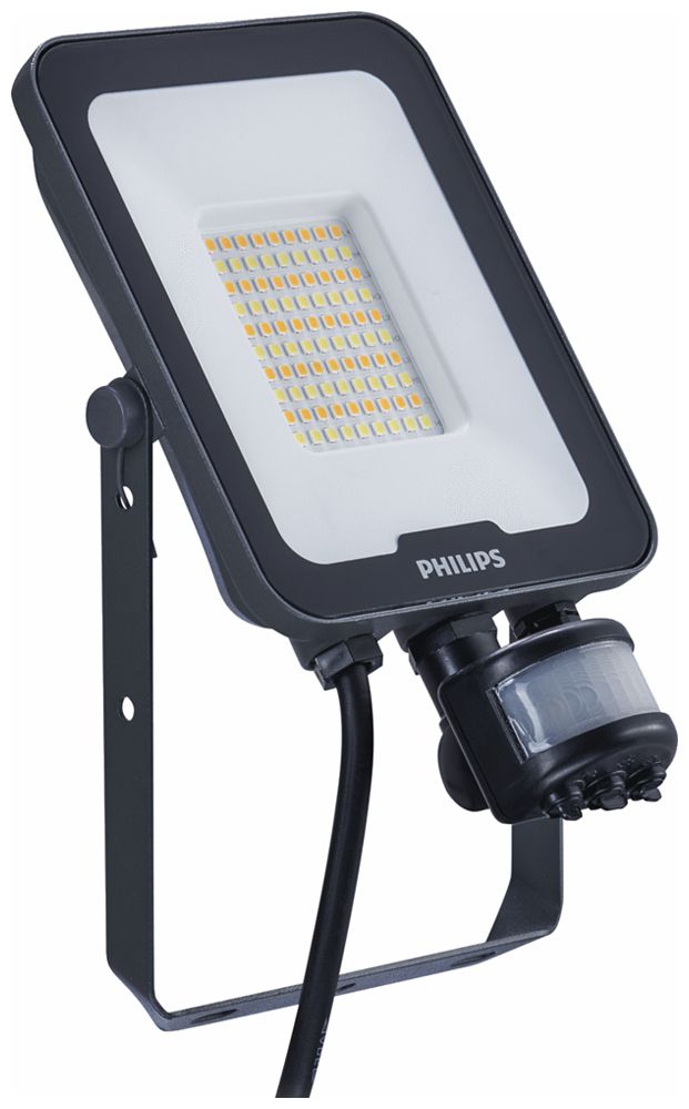 LED-Strahler Philips Ledinaire PIR SEN 30W 3600lm 830/840/865 IP65 110° 220×133