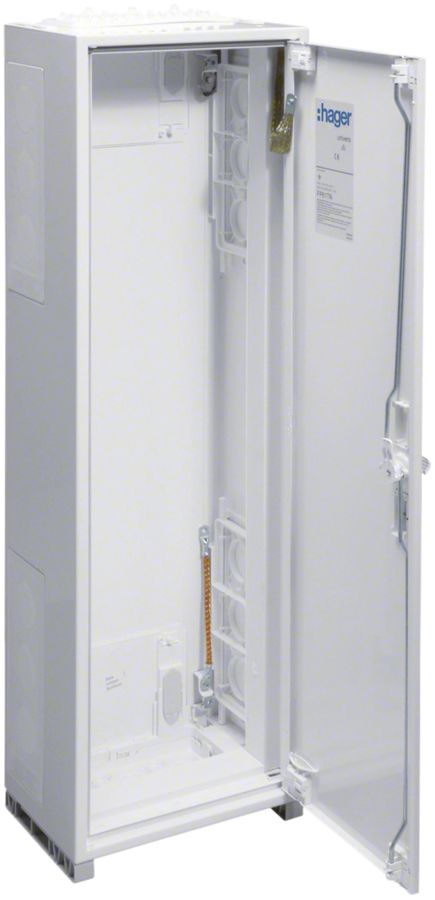 Armoire murale Hager univers avec porte CP II IP44 300×1700×205 blanc