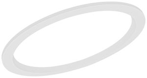 Abdeckring LEDVANCE DL CMFT EXT Ø240×12mm Aluminium weiss