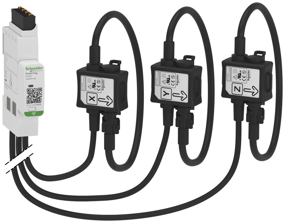 REG-Energiesensor Schneider Electric PowerTag R drahtlos 3P/3P+N max.1000A