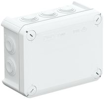 Boîte de dérivation T100 Bettermann blanc pur, sans halog.IP55-IP66