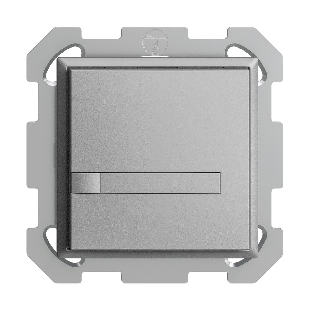 Poussoir KNX RGB ENC EDUE, 250mW, s.LED, a.papier, 1×poussoir, comm.1×touche, si