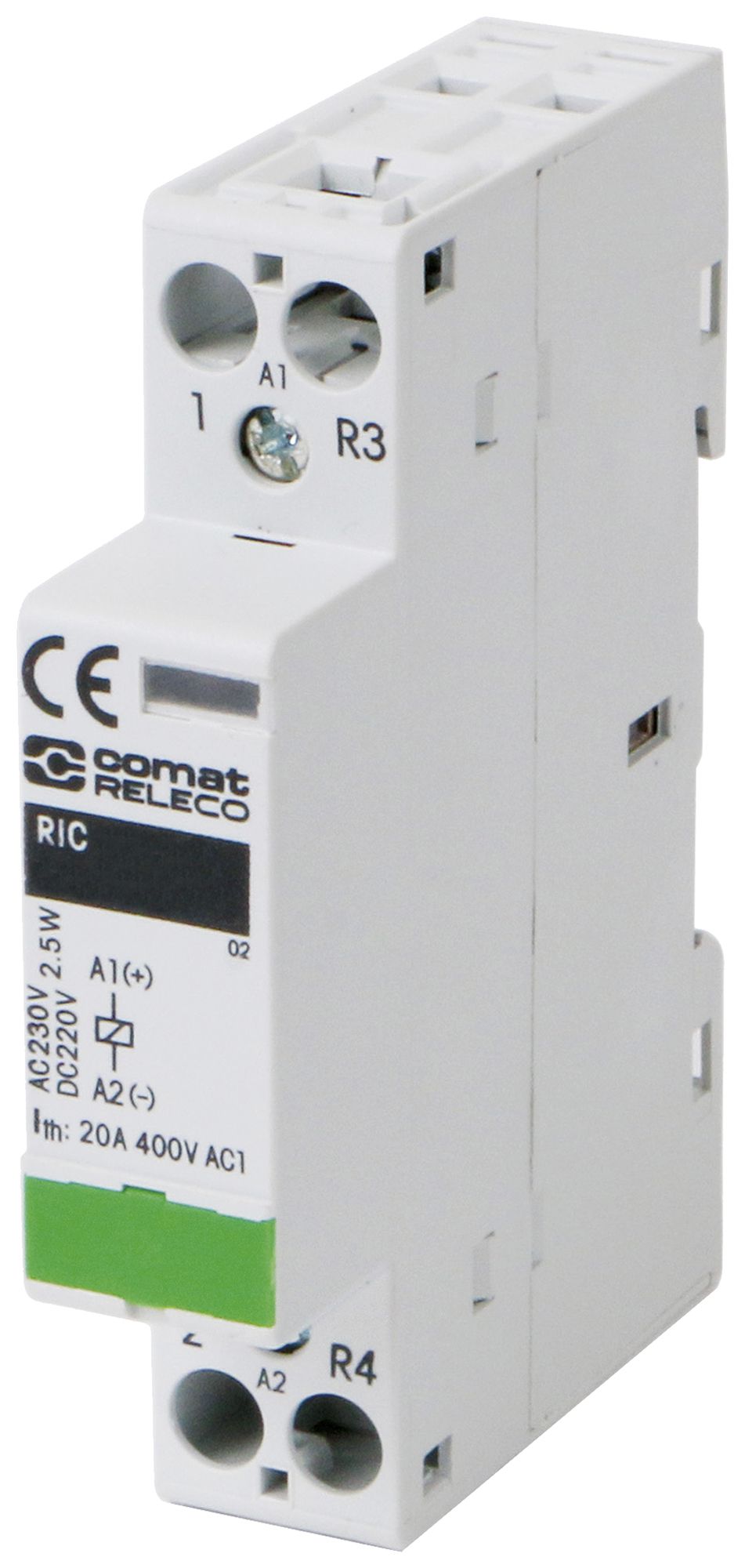REG-Schütz ComatReleco RIC, 12VAC/DC 1S+1Ö 20A AC-1