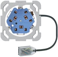 EB-Steckdose 3×Typ 13/23 Hager, L1, Technofil