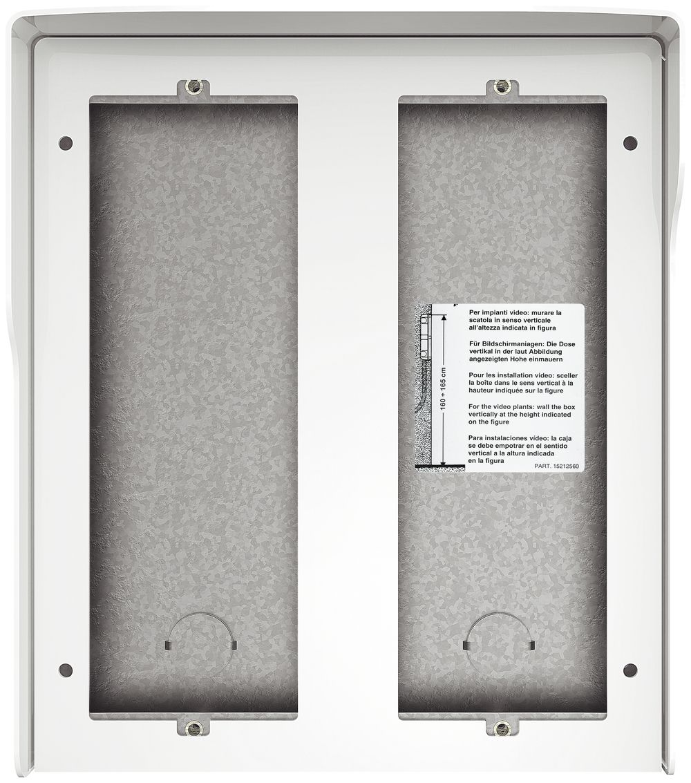 AP-Gehäuse Sfera 6 Module weiss