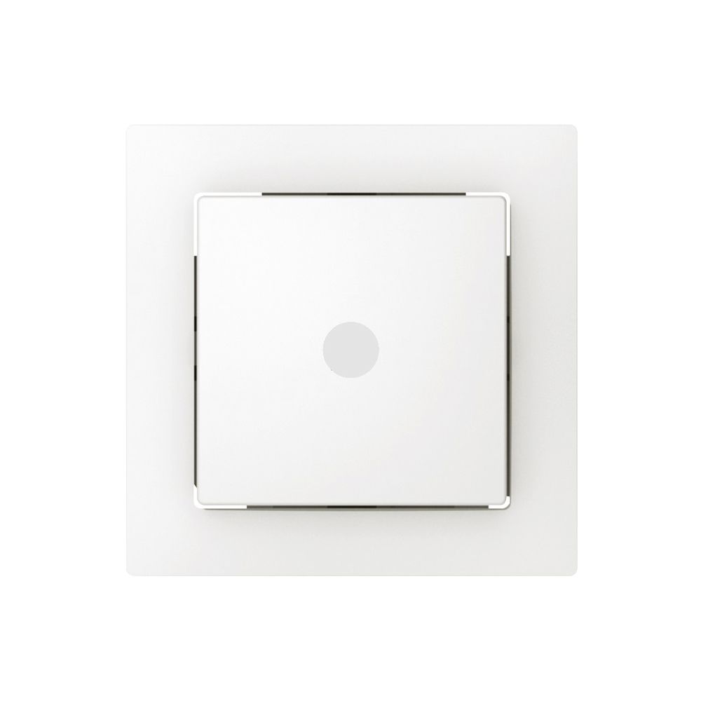 UP-Leuchtschalter SIDUS E 3/K weiss