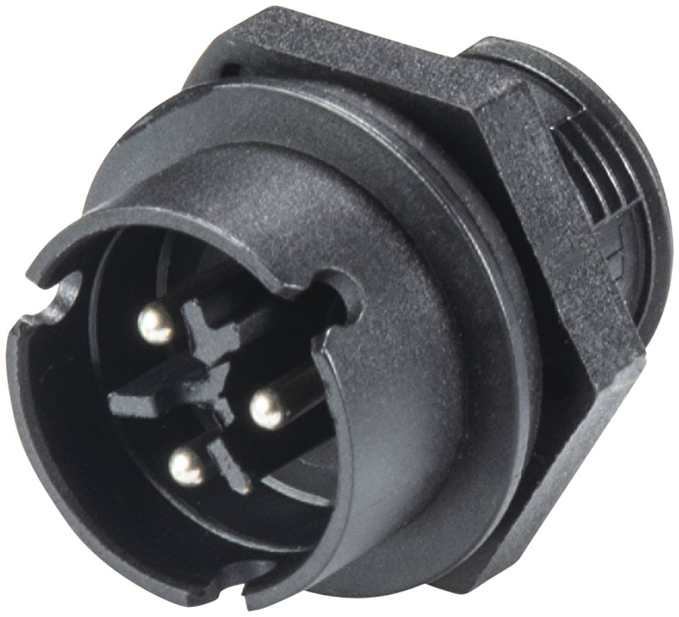 Fiche Wieland RST08i3 S S1 M02H SW 3×1mm² noir