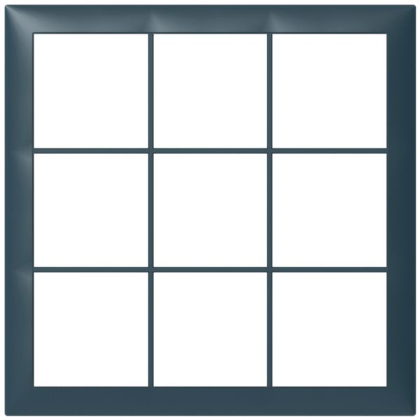 Abdeckrahmen SIDUS 3×3 Abl