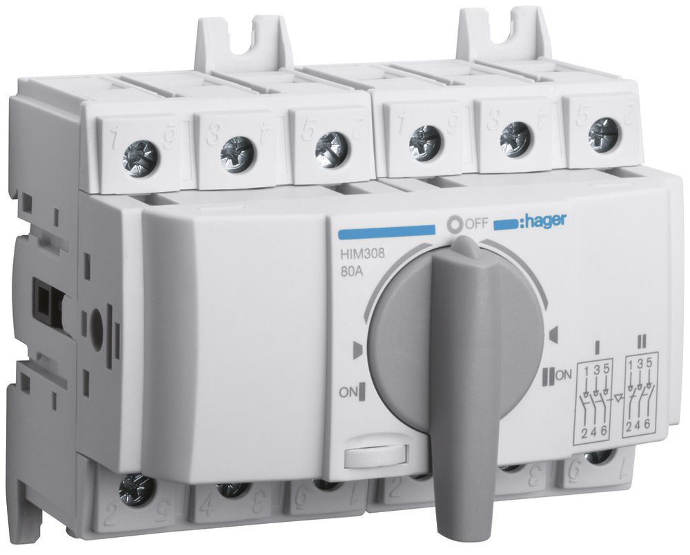 Commutateur de charge AMD Hager 3L 80A