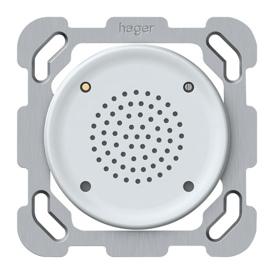 UP-Türgong origin 230V AC/DC 83dB weiss