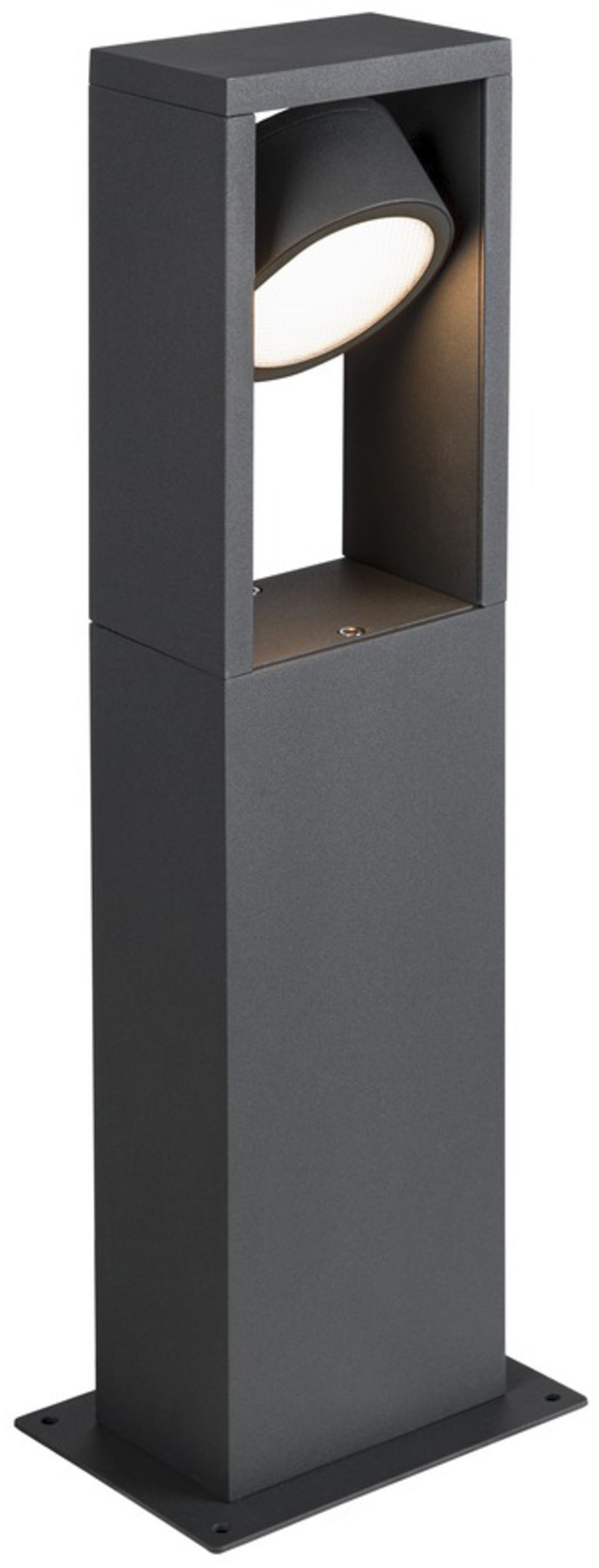 LED-Pollerleuchte SLV ESKINA FRAME 45 FL 15W 3000/4000K 1100lm IP65 anthrazit