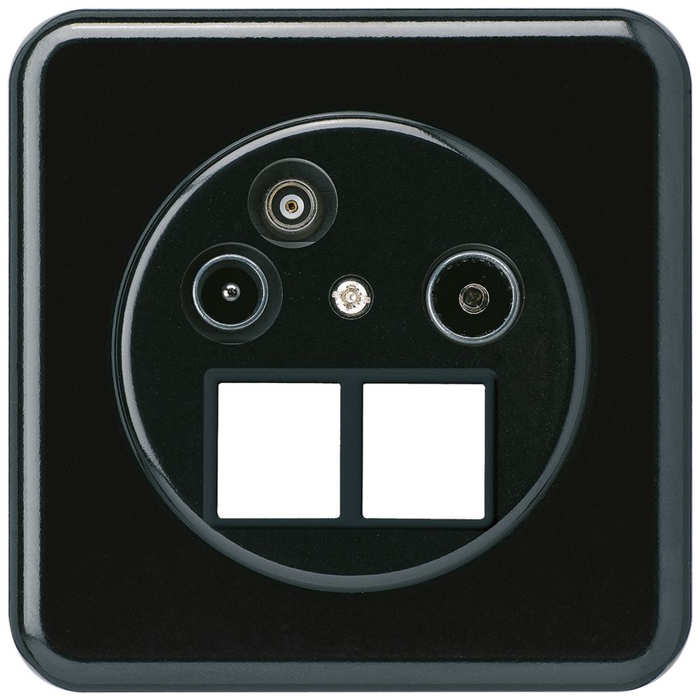 UP-Antennendose TV-R-Daten basico HMS C 2GHz 14db schwarz