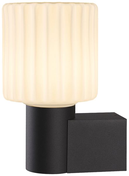 Applique SLV VARYT E14 1×6W IP44 VAR 119×60×80mm noir