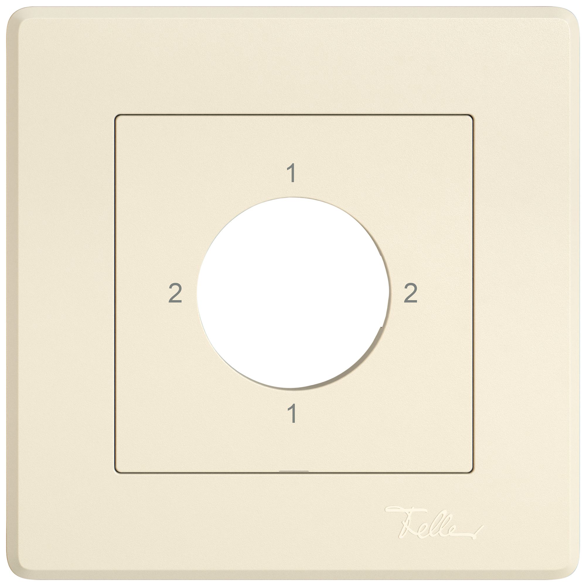 Kit de montage ENC EDIZIO.liv SNAPFIX® p.interr.rot.a.ser.2-1-2-1 cr