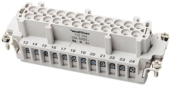 Buchseeinsatz B24 0.5…2.5mm² 20…14AWG, Drahtschutz 1…24
