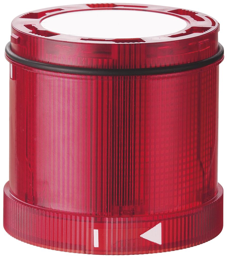 Lampe flash et permanente WERMA TwinFLASH Classic, 24VDC, 70mm, rouge