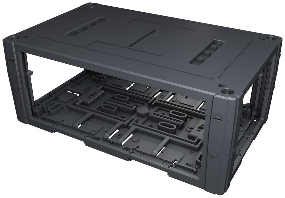 Gehäuse R&M U-Box 4215 leer schwarz