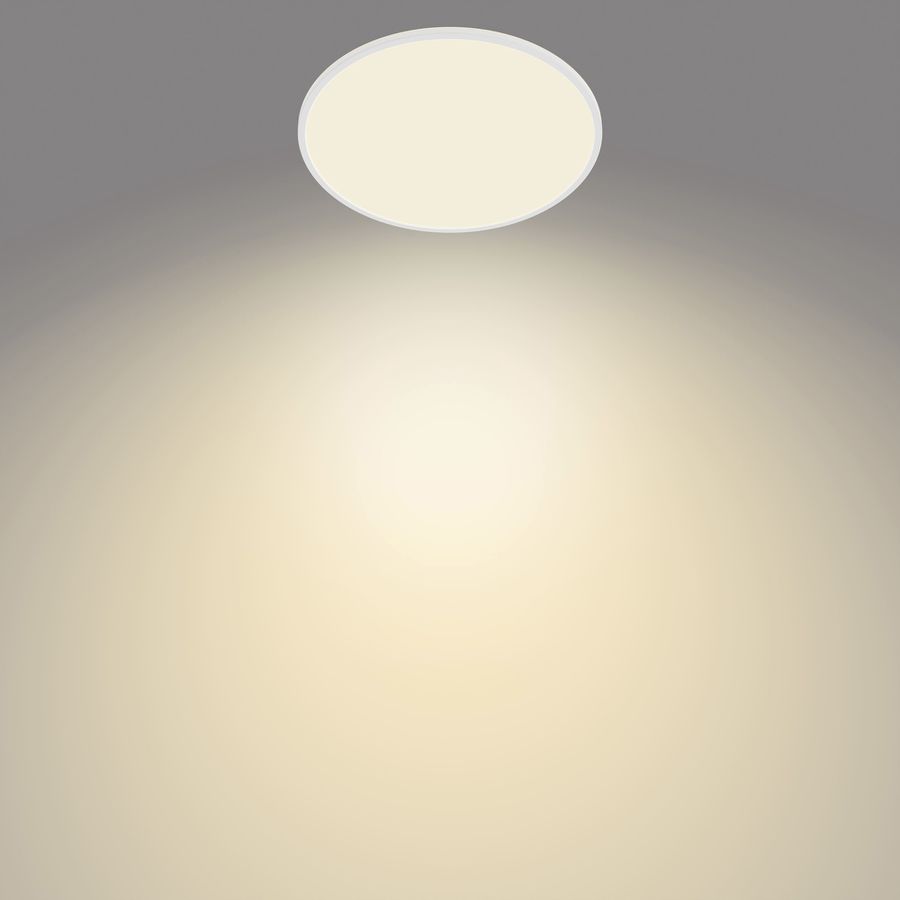 LED-Deckenleuchte Philips SceneSwitch 36W 3600lm 2700K IP20 DIM Ø550mm weiss