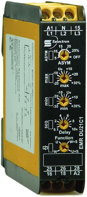 Spannungswächter EMR DU21C1 2W, 3-phasig, 230/132VAC