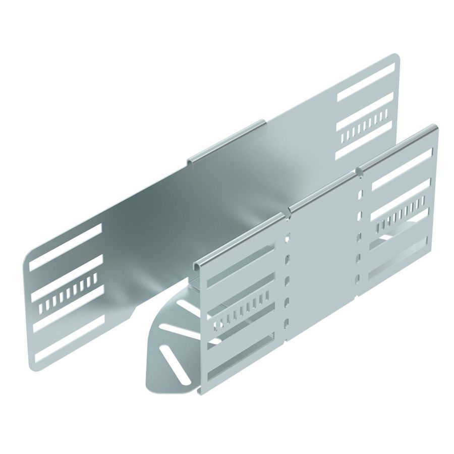 Coude BET RB W réglable 110×100mm acier zingué en continu