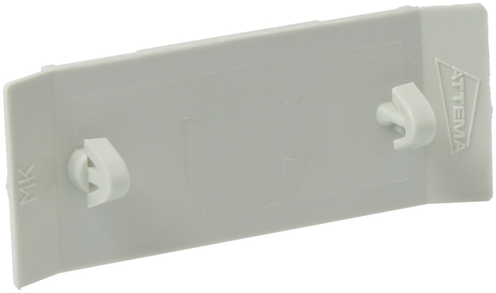 Clip de montage AGRO, pour caniveau de câbles, fixation par grille perforée