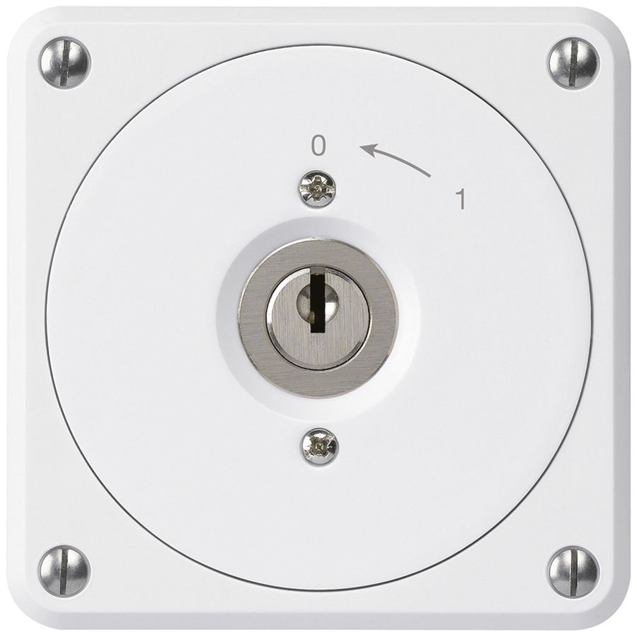 Contact pivotant à clé ENC robusto blanc sans clapet 2P pour combinaison