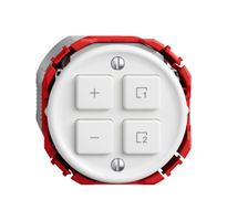 Nebenstelle Dimmer STANDARDdue Wiser SNAPFIX® 1 Szene 4 Tasten WLAN ws